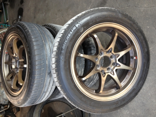 ขายล้อ ce28 พร้อมยาง 185/55/15 ขายล้อ ce28 พร้อมยาง 185/55/15