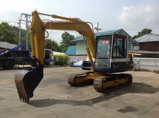 รถขุด PC60-5 เก่าญี่ปุ่น 6,xxx ชม. สภาพเยี่ยม เครื่องปั๊มดีมาก ต้องการไฟแนนซ์โทรมาคุยกันครับ www.tc-brothers.com