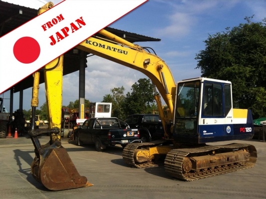 เป๊ะเว่อร์!! Komatsu PC120-5 เก่าญี่ปุ่น ต้องการไฟแนนซ์โทรมาคุยได้ครับ เป๊ะเว่อร์!! Komatsu PC120-5 เก่าญี่ปุ่น ต้องการไฟแนนซ์โทรมาคุยได้ครับ