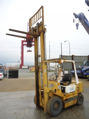 ขายรถโฟล์คลิฟต์ 2.5 ตัน เก่าญี่ปุ่น TCM FVG25N1 เสาสูง 3เมตร