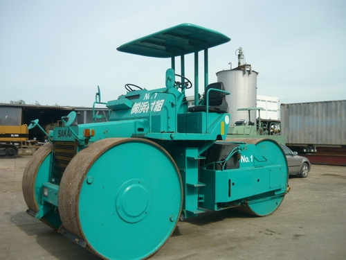 รถบด 3 ล้อเหล็ก Sakai R2 รถนอกนำเข้าจากญี่ปุ่น เพิ่งเหยียบถึงไทย 091 695-6445