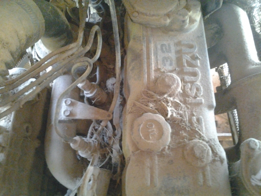 ขายรถไถ32แรงอิเซกิขายตามสภาพเครื่องควันดำมีพานหลัง