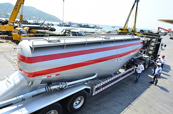 ขาย รถเป้าปูน CIMC ใหม่ รับรถทันที 3 คัน ที่โรงงาน CIMC ระยอง