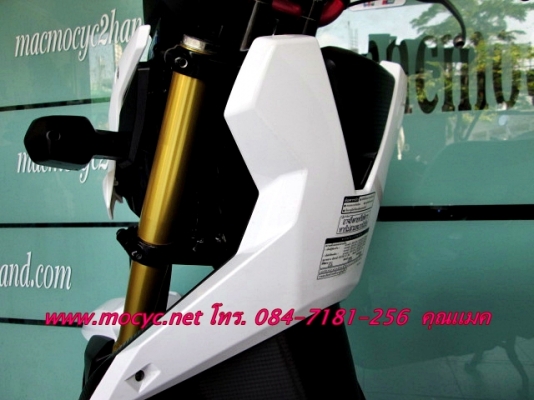 ZOOMER -X  ปี 56 สีขาว มาใหม่ ไมล์ 1062 โล ล้อแมกซ์ ไร้ยางใน ฟรีค่าโอน 41900
