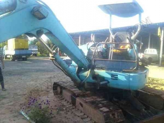 แบคโฮ HITACHI EX50U เครื่องi ISUZU มีบุ้งกี3ลูก