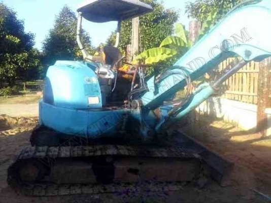 แบคโฮ HITACHI EX50U เครื่องi ISUZU มีบุ้งกี3ลูก