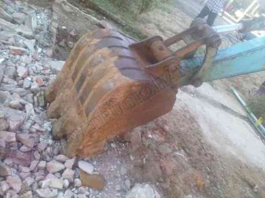 แบคโฮ HITACHI EX50U เครื่องi ISUZU มีบุ้งกี3ลูก