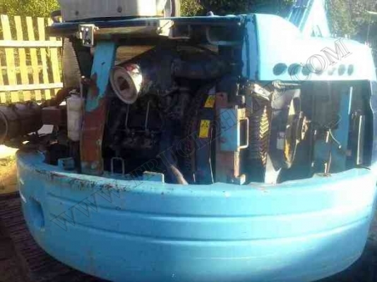 แบคโฮ HITACHI EX50U เครื่องi ISUZU มีบุ้งกี3ลูก