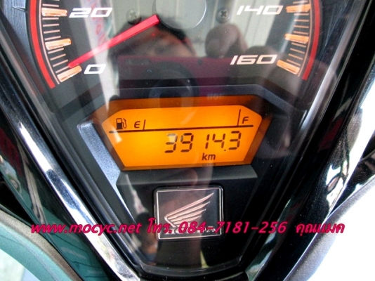 CLICK 125 i ปี 56  รถ 3 เดือน สีดำด้าน ลายใหม่ล่าสุด รถเดือน ส.ค. ไมล์ 3  พันโล ฟรีค่าโอน  37900