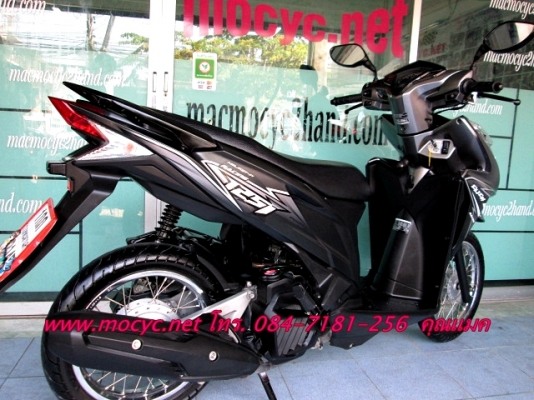 CLICK 125 i ปี 56  รถ 3 เดือน สีดำด้าน ลายใหม่ล่าสุด รถเดือน ส.ค. ไมล์ 3  พันโล ฟรีค่าโอน  37900