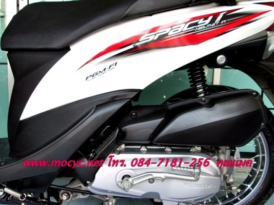 SPACY I ปี 56 ลายใหม่ล่าสุดโฉมปัจจุบัญ สีขาวดำ รถเดือน พ.ค ไมล์ 3 พันโล ระบบหัวฉีด ฟรีค่าโอน  27900