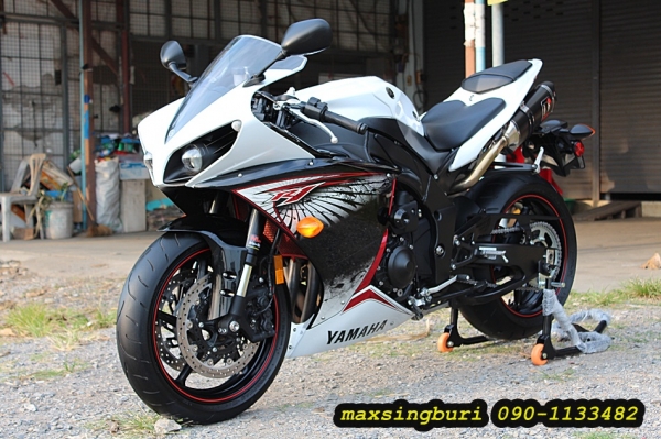 แม็กสิงห์บุรี//((สวยโครตๆ)) YAMAHA R1 ปี2012 สภาพสวยๆ พร้อมท่อแต่ง ทะเบียนแท้โอนขนส่ง 645000