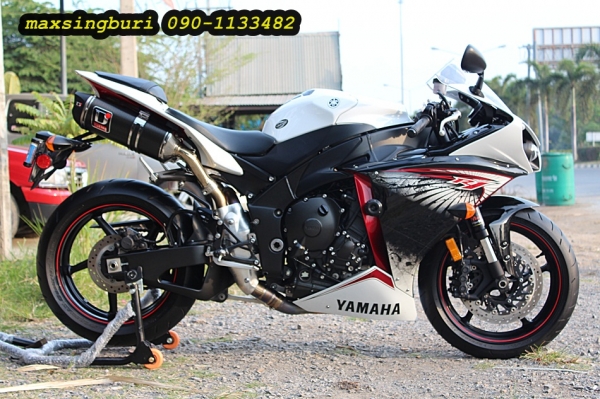 แม็กสิงห์บุรี//((สวยโครตๆ)) YAMAHA R1 ปี2012 สภาพสวยๆ พร้อมท่อแต่ง ทะเบียนแท้โอนขนส่ง 645000