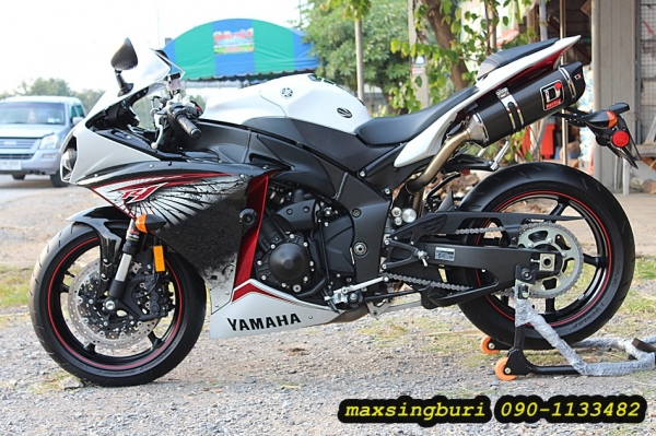 แม็กสิงห์บุรี//((สวยโครตๆ)) YAMAHA R1 ปี2012 สภาพสวยๆ พร้อมท่อแต่ง ทะเบียนแท้โอนขนส่ง 645000