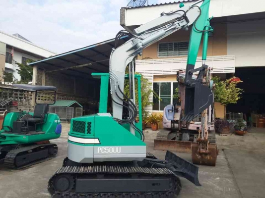 ขาย รถขุด KOMATSU รุ่น PC50UU-1- แทร็กเหล็ก มือสองงญี่ปุ่น ขาย รถขุด KOMATSU รุ่น PC50UU-1- แทร็กเหล็ก มือสองงญี่ปุ่น
