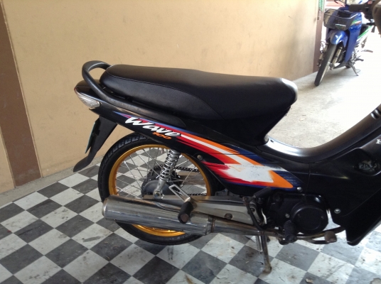 ขาย!!!เวฟ100 ล้อโยโก ปี46 รถเครื่องดีคับ มีเล่มทะเบียนครบ ภาษี52