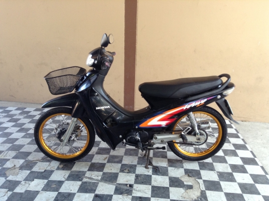 ขาย!!!เวฟ100 ล้อโยโก ปี46 รถเครื่องดีคับ มีเล่มทะเบียนครบ ภาษี52