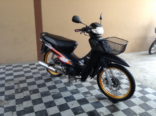 ขาย!!!เวฟ100 ล้อโยโก ปี46 รถเครื่องดีคับ มีเล่มทะเบียนครบ ภาษี52