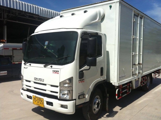ISUZU 6 ล้อ NQR 175 แรง ตู้บรรทุก 3 บาน