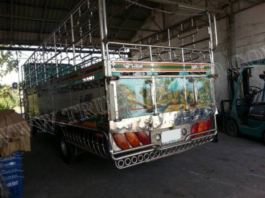 รถบรรทุก 6 ล้อ ยี่ห้อ HINO รุ่น FC4J 165 แรงม้า กระบะสแตนเลส