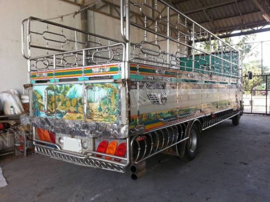 รถบรรทุก 6 ล้อ ยี่ห้อ HINO รุ่น FC4J 165 แรงม้า กระบะสแตนเลส