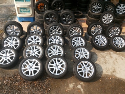 ขายล้อแม็กซ์ Mazda 2 Sport Top 16"(หน้าเงา)พร้อมยาง  1  ชุด