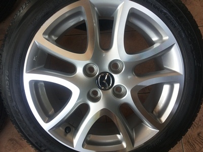 ขายล้อแม็กซ์ Mazda 2 Sport Top 16"(หน้าเงา)พร้อมยาง 1 ชุด