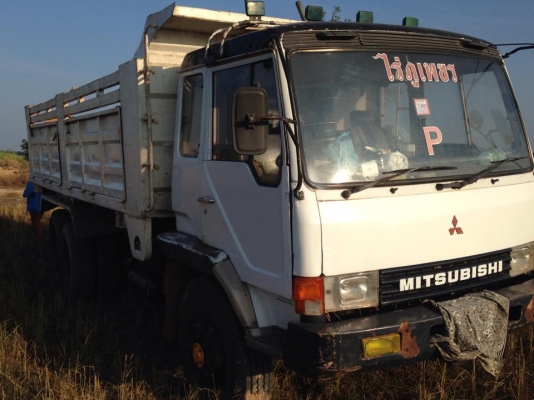 ขายรถบรรทุก 10 ล้อ ดั้ม MITSUBISHI FUSO 527M-TF  195 แรง พร้อมใช้