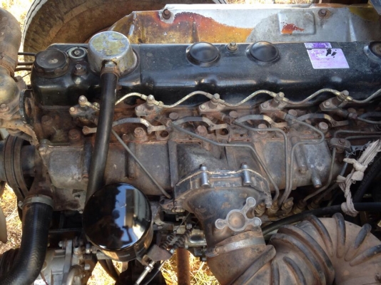 ขายรถบรรทุก 10 ล้อ ดั้ม MITSUBISHI FUSO 527M-TF  195 แรง พร้อมใช้