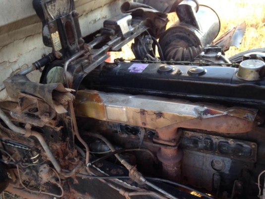 ขายรถบรรทุก 10 ล้อ ดั้ม MITSUBISHI FUSO 527M-TF  195 แรง พร้อมใช้