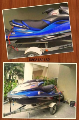 Kawasaki ultra250x พร้อมเทลเลอร usa ต่อลองได้คับ