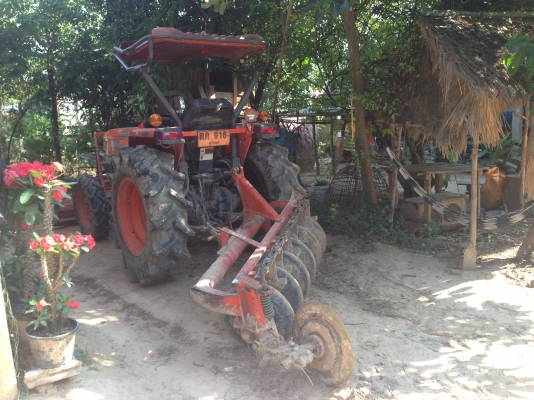 ขายด่วนรถไถคูโบต้าL4508 พร้อมอุปกรณ 3 รายการ พร้อมดันหน้า โรตารึ ผาน 6 ทุกอย่างตราช้าง รถสภาพพร้อมใช