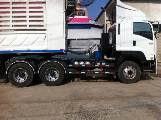 ขายรถหัวลาก 10 ล้อ 2 เพลา ขายดาวน์ ถูถๆ ISUZU DECA GXZ 360 รุ่น MIMAMORI ใหม่ล่าสุด ปี.56 วิ้งแค่.24.272 กิโล