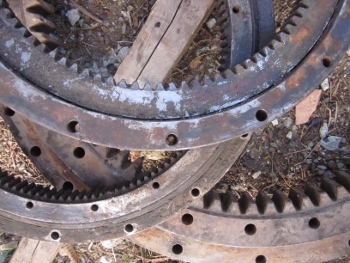 ขาย-วงสวิง วงเดือน สำหรับรถขุด KOMATSU PC 30-5 (วงเล็ก) มือสองถอดจากญี่ปุ่นแท้ ราคาถูก