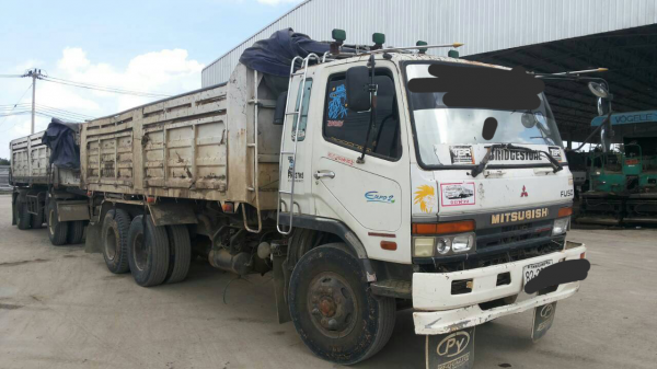 ขายด่วนไอ้หลงยูโรทูสองเพลาดั้มมีระบบลากลูก FN627 M5 ปี48สภาพพร้อมใช้รีบโทร0801515451