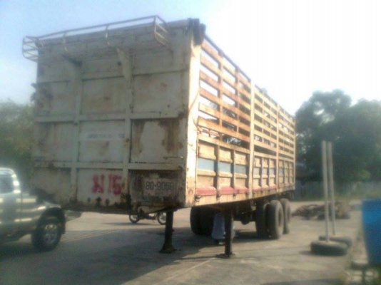 **260,000 บ.ต่อรอง**ฝากขาย หางเทเลอร์ ไม่ดั๊ม ยาว 10.50ม. สภาพพร้อมใช้งาน พื้นดีข้างดี ไม่หัก สีสันพอใช้ ยาง70\% ขนอ้อย ขนยูคา พร้อมใช้ พร้อมลุยงาน เอกสารครบพร้อม ขายตามสภาพ ราคาต่อรองได้เด้อ พี่น้องครับ