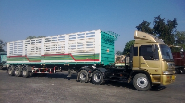 ขายหางพ่วงไม่ดั้ม 3 เพลา สภาพสวยๆมี 2 หาง อู่.RCK ปี.54 ราคาต่อรองส