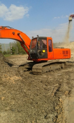 **780,000 บ.ต่อรอง**ขายแบกโฮ HITACHI EX200-2 ไฟฟ้าเต็ม ช่วงล่างเต็ม เอวแน่น เอกสารเล่มทะเบียน พร้อมใช้ พร้อมลุยงาน ราคาต่อรองได้เด้อ พี่น้องครับ