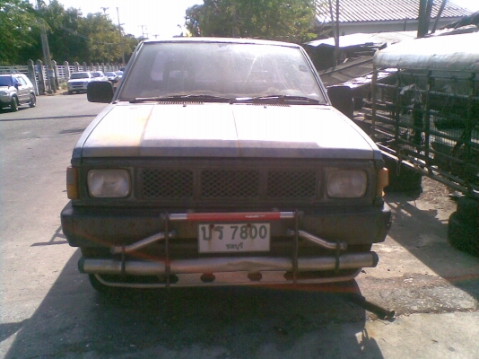 ประกาศขายรถกะบะตอนเดียวตามสภาพพร้อมกะบะสแตนเลสยี่ห้อนิสสันBIG-M2.5ปี1992