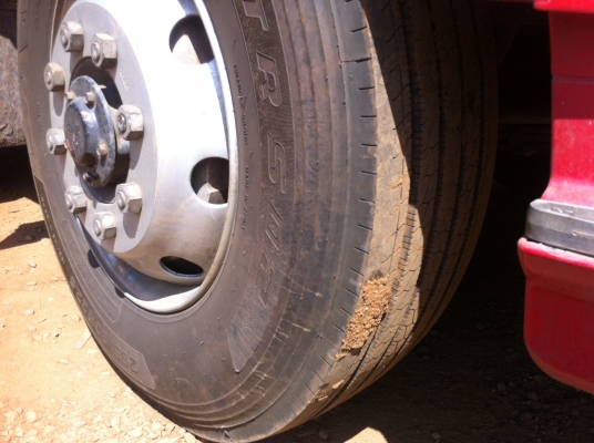 ขายพ่วง 24 ล้อ 2 เพลา กระบะเหล้กคอกเกษตรไม่ดั้ม