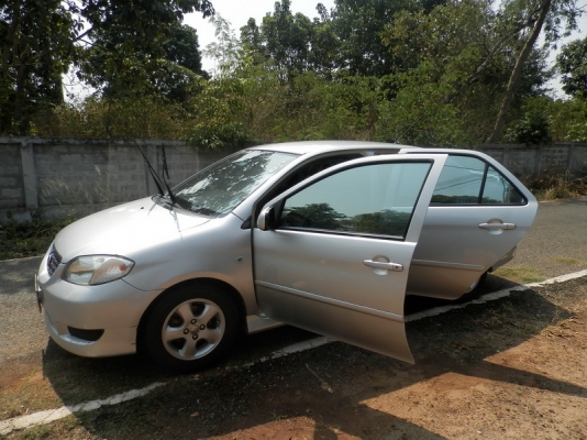 TOYOTA VIOS 1.5E ปี47 เกียร์ธรรมดา กินแก้ส รถ ดร. ราชภัช