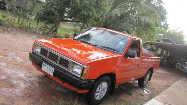 ขายกระบะนิสสันบิ๊กเอ็มฝาแดง ปี36 เครื่องแน่นไม่ไอไม่จากสภาพพร้อมใช้งานครับ ......รถเดิมๆทั้งคันครับสีเดิมบางๆมากไม่มีผุครัชชีสวยๆไม่มีตำหนิ รถคนแก่ใช้งานครับภาษีขาดกันยายน57+ทะเบียน+พร้อมชุดโอนครับ+แบตเตอร์รี่ใหม่ อยากให้มาลองขับดูก่อนเห็นสภาพจริงแล้วจะชอ