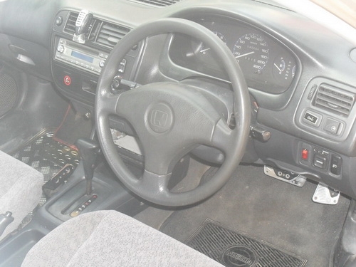 พร้อมใช้CIVIC ตาโตB20Bออโต้+LPGหัวฉีดล้อssrประหยัดน่าใช้(เครื่องแก็สลงเล่มแล้ว)