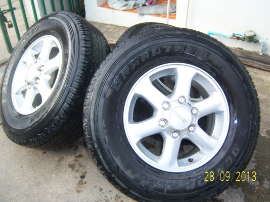 แม็กอีซูซุไฮแลนเดอร์ ขอบ 16 พร้อมยาง ยังใช้ได้