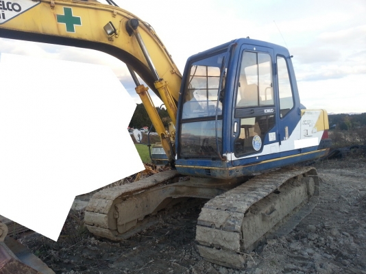 รถแบคโฮเก่าญี่ปุ่น Kobelco SK120-1