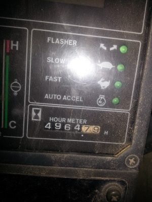 รถแบคโฮเก่าญี่ปุ่น Kobelco SK120-1