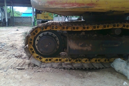 รถขุด KOMATSU PC120-6E โซ่ใหม่กับช่วงล่างสวยเต็ม มีทะเบียนครบ