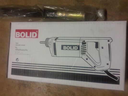 เครื่องจี้ปูนไฟฟ้าพร้อมสาย ยาว 1.5 เมตร ของใหม่มีอะไหลาซ่อมได้ครับ เครื่องจี้ปูนไฟฟ้าพร้อมสาย ยาว 1.5 เมตร ของใหม่มีอะไหลาซ่อมได้ครับ