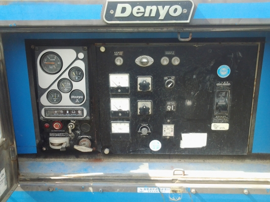 ขายเครื่องปั่นไฟ Denyo 150 Kva นำเข้าจากญี่ปุ่น
