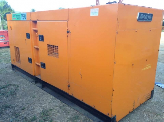ขายเครื่องปั่นไฟ Denyo 150 Kva นำเข้าจากญี่ปุ่น ขายเครื่องปั่นไฟ Denyo 150 Kva นำเข้าจากญี่ปุ่น